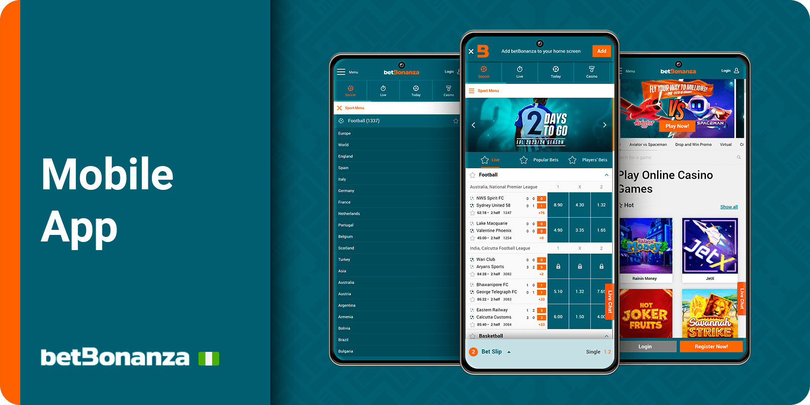 betbonanza mobile app overview